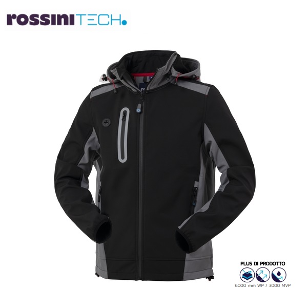 Giubotto Softshell Smarty Nero